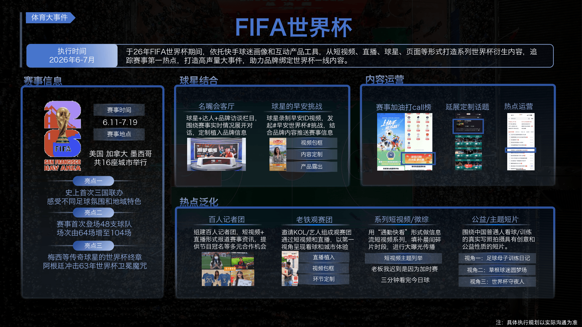快手磁为引擎2026体育招商手册