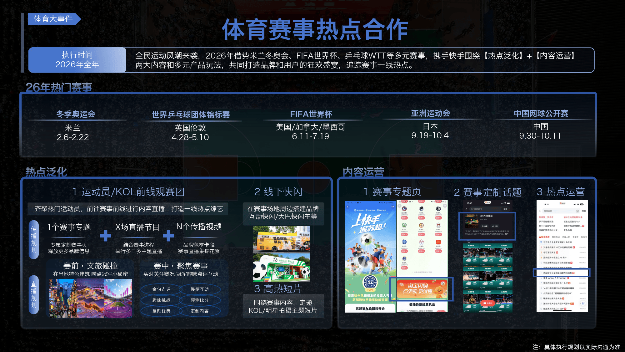 快手磁为引擎2026体育招商手册