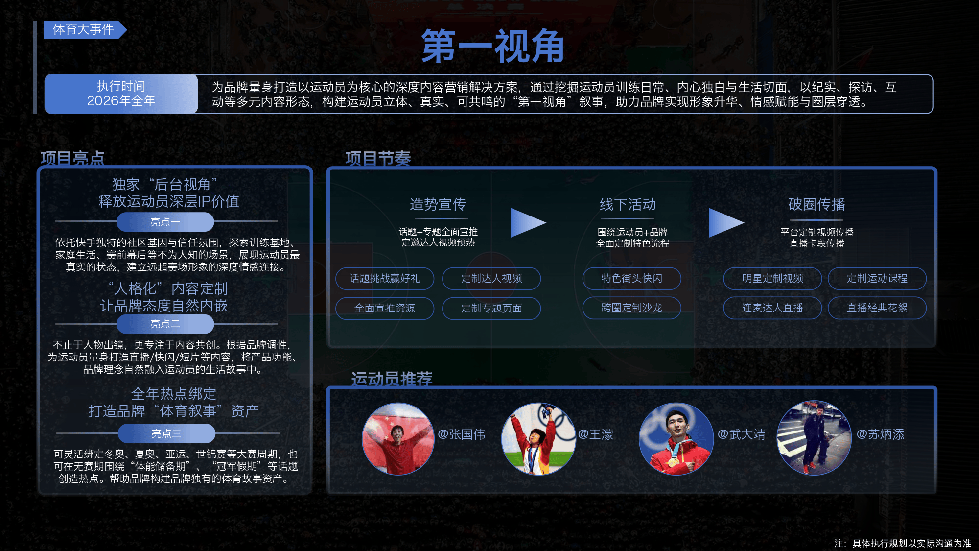 快手磁为引擎2026体育招商手册
